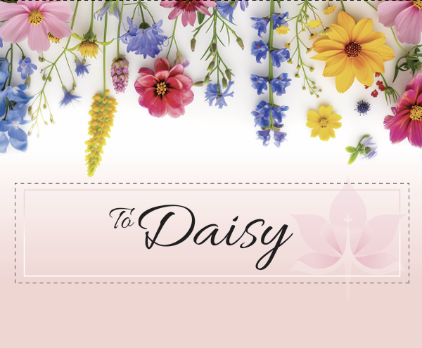 Card for Flowers