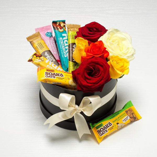 Hat Gift Box Flower and Luxury Chocolate