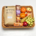 Fruit and Coffee Gift Basket