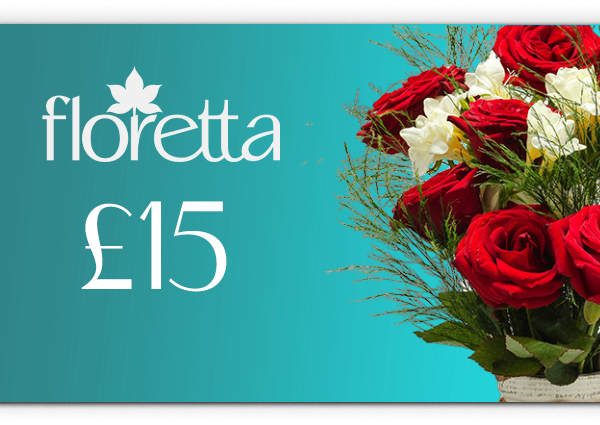Flower Gift Voucher Post £15