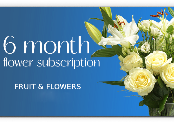 6 Month Flower Subscription